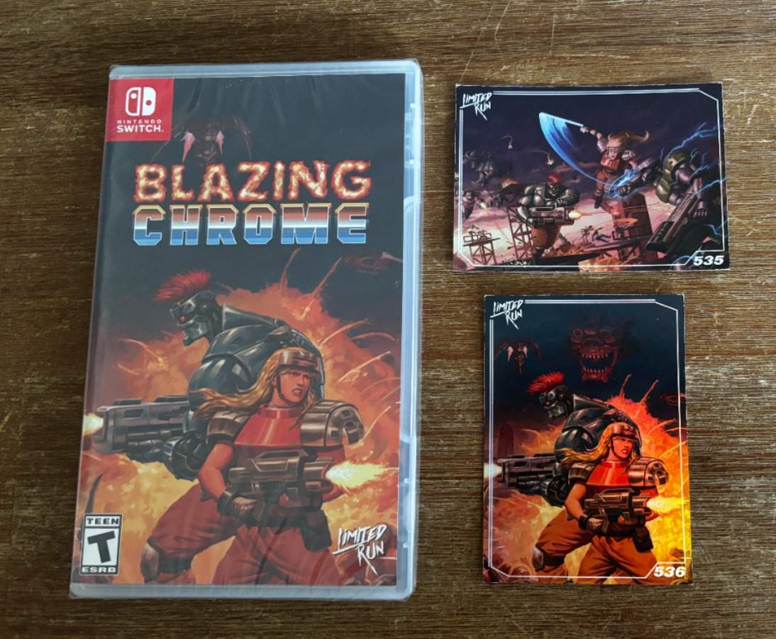 Blazing Chrome (Limited Run Games Release)